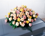 Peaceful Tribute Casket Spray